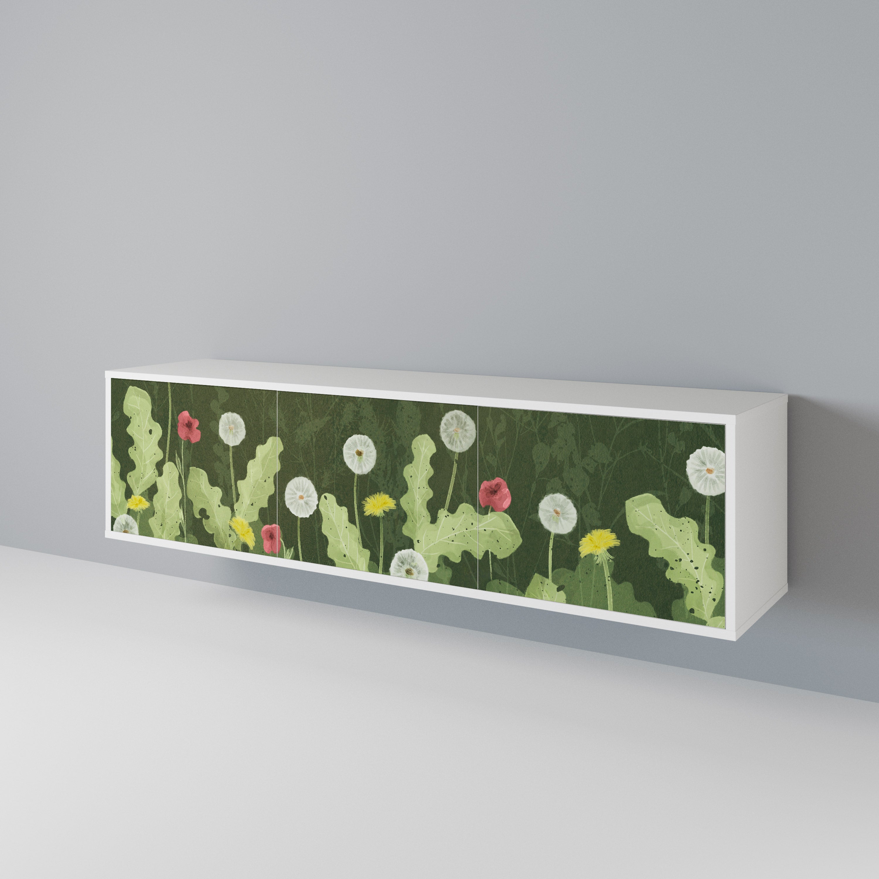 DANDELION AMUSE Mueble de TV de 3 Puertas