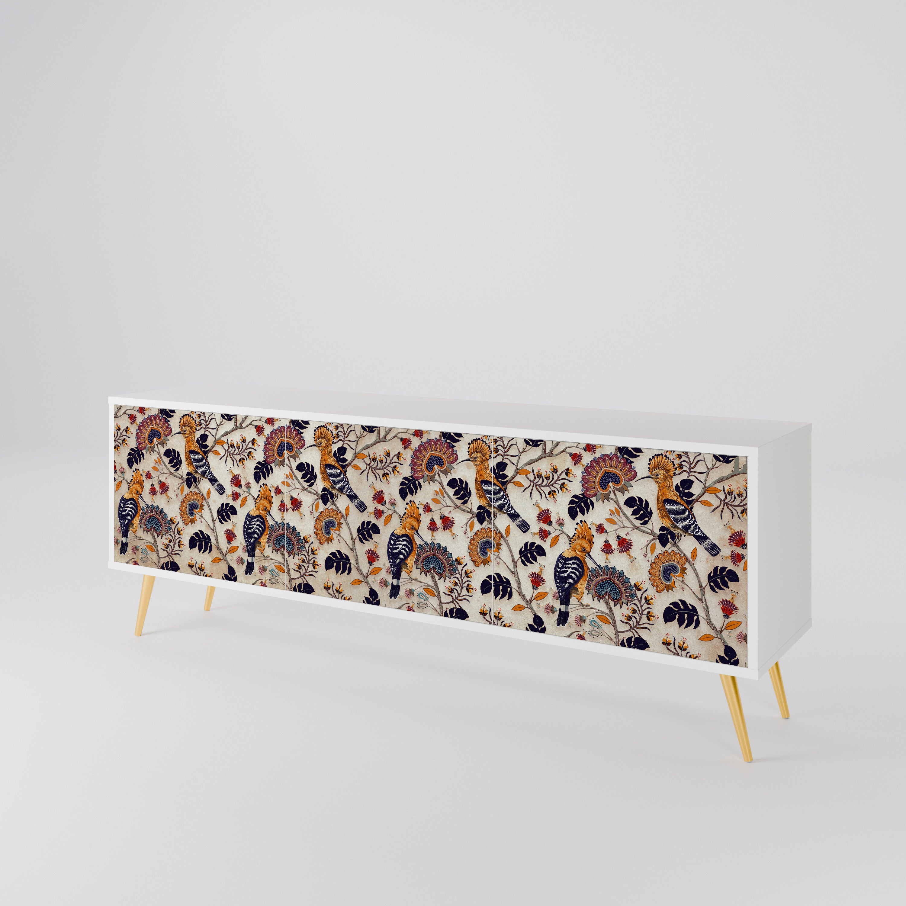 EMINENT HOOPOE Mueble de TV de 3 Puertas