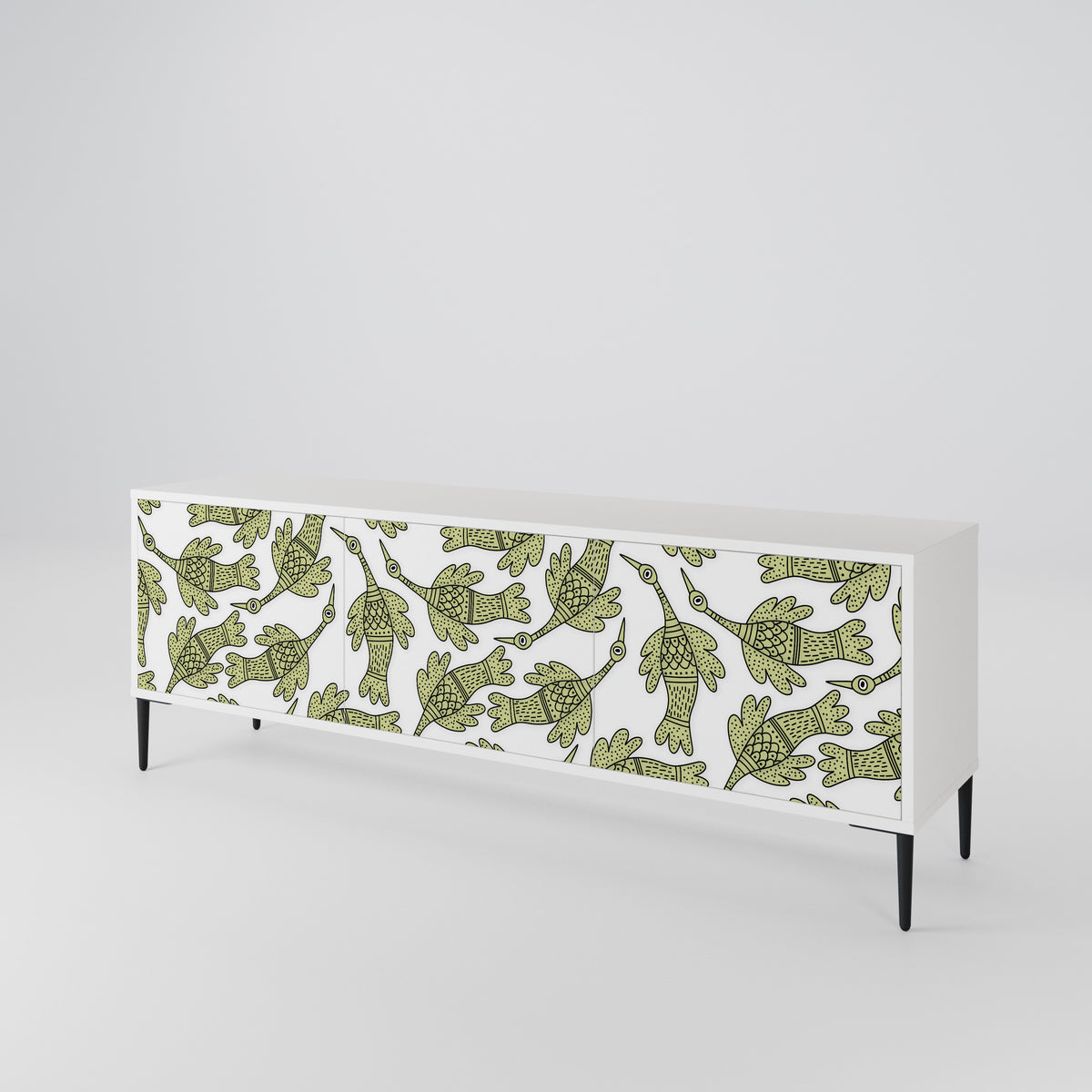 SEEDLING SONGBIRD Mueble de TV de 3 Puertas
