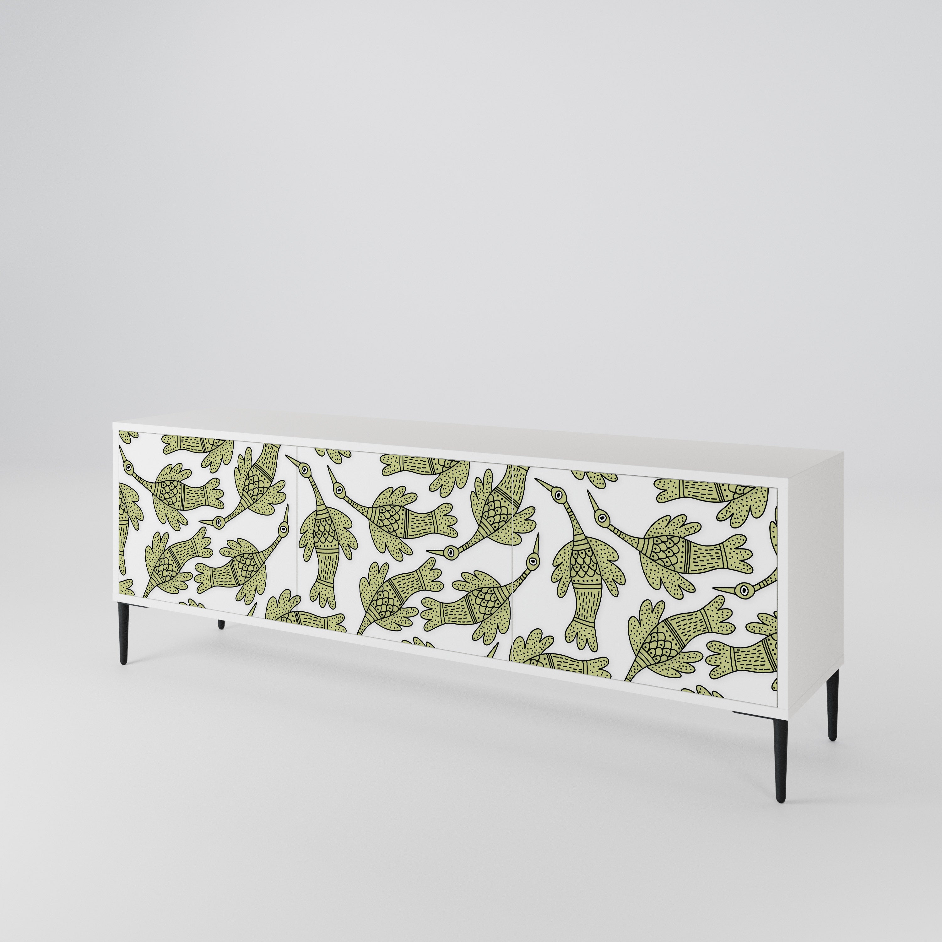 SEEDLING SONGBIRD Mueble de TV de 3 Puertas