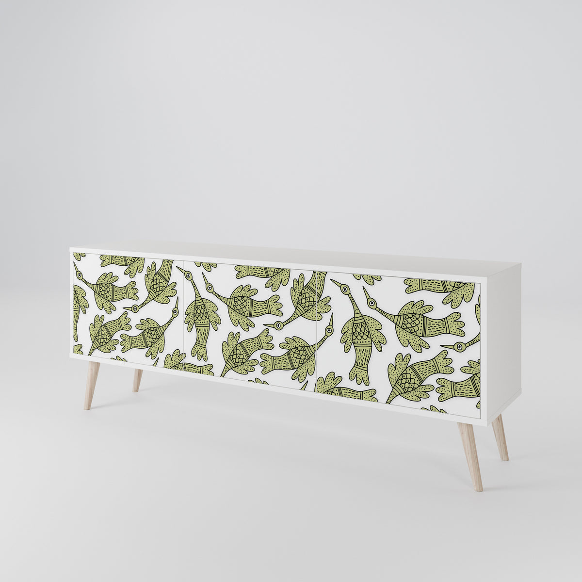 SEEDLING SONGBIRD Mueble de TV de 3 Puertas