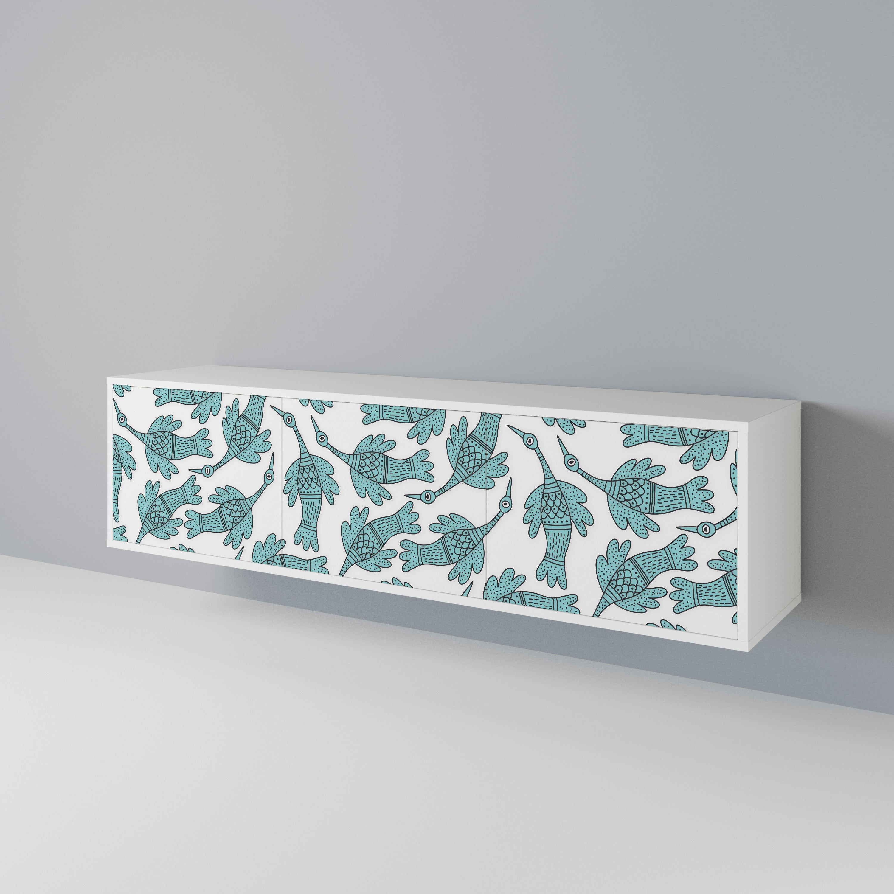 WATERSPOUT SONGIBIRD Mueble de TV de 3 Puertas