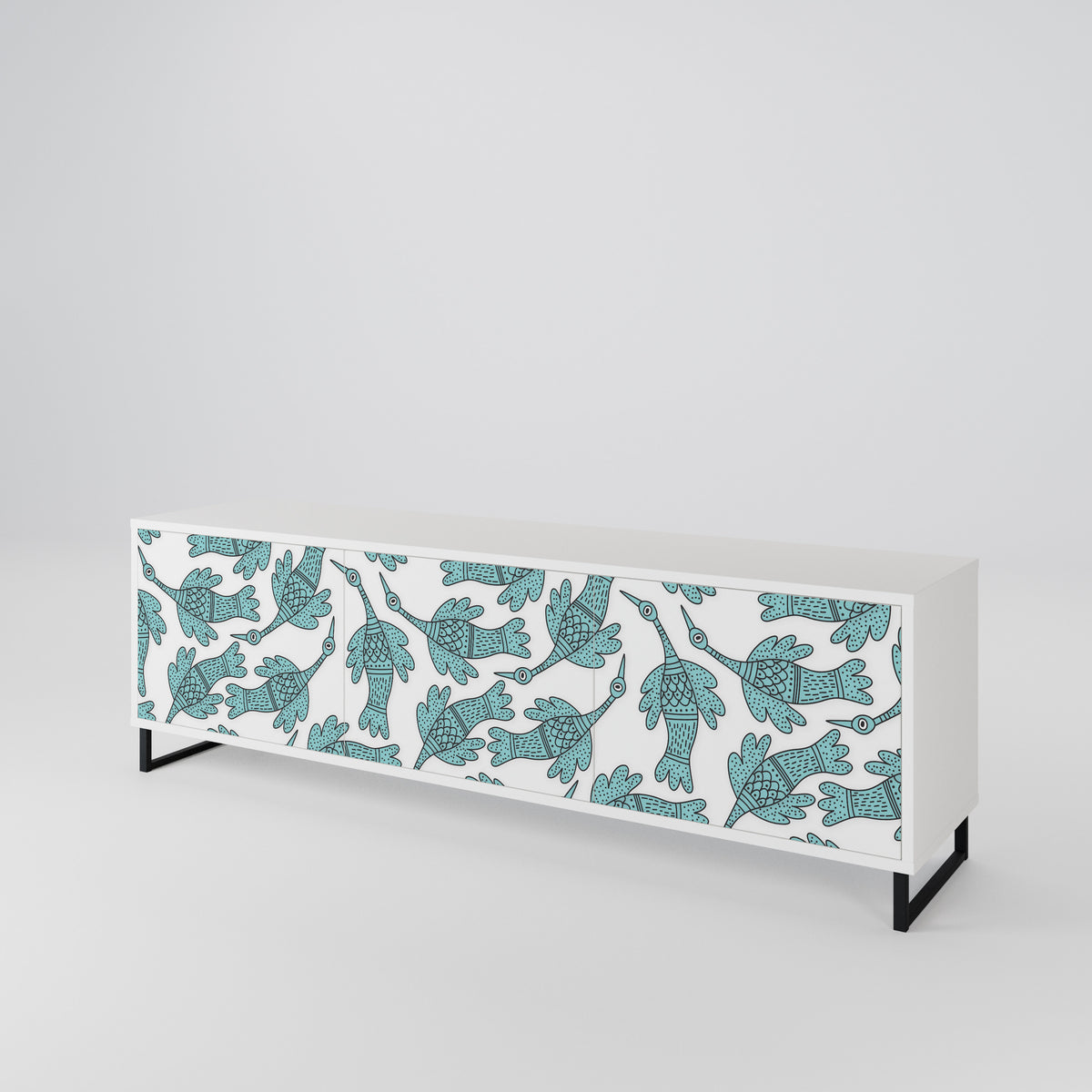 WATERSPOUT SONGIBIRD Mueble de TV de 3 Puertas