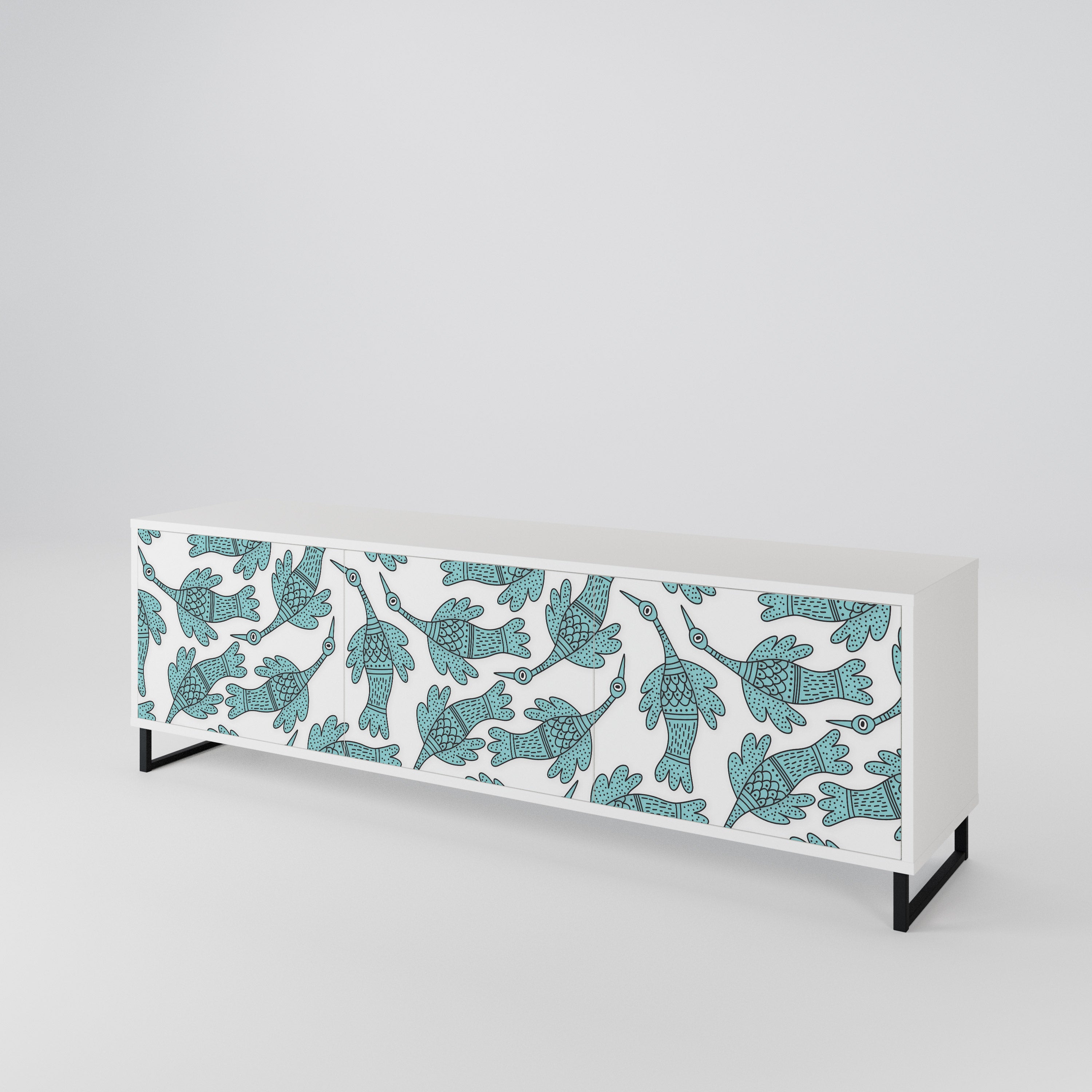 WATERSPOUT SONGIBIRD Mueble de TV de 3 Puertas