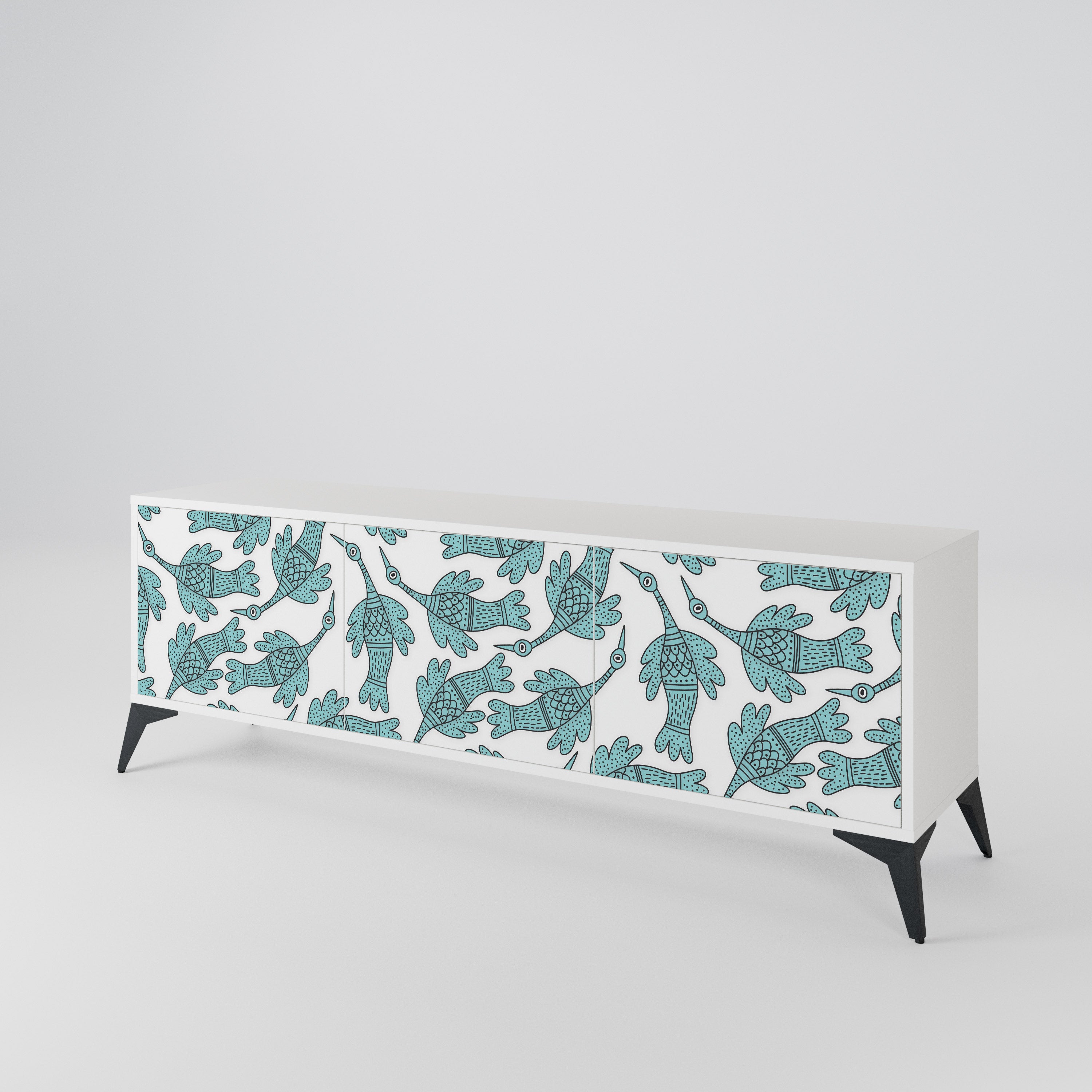 WATERSPOUT SONGIBIRD Mueble de TV de 3 Puertas