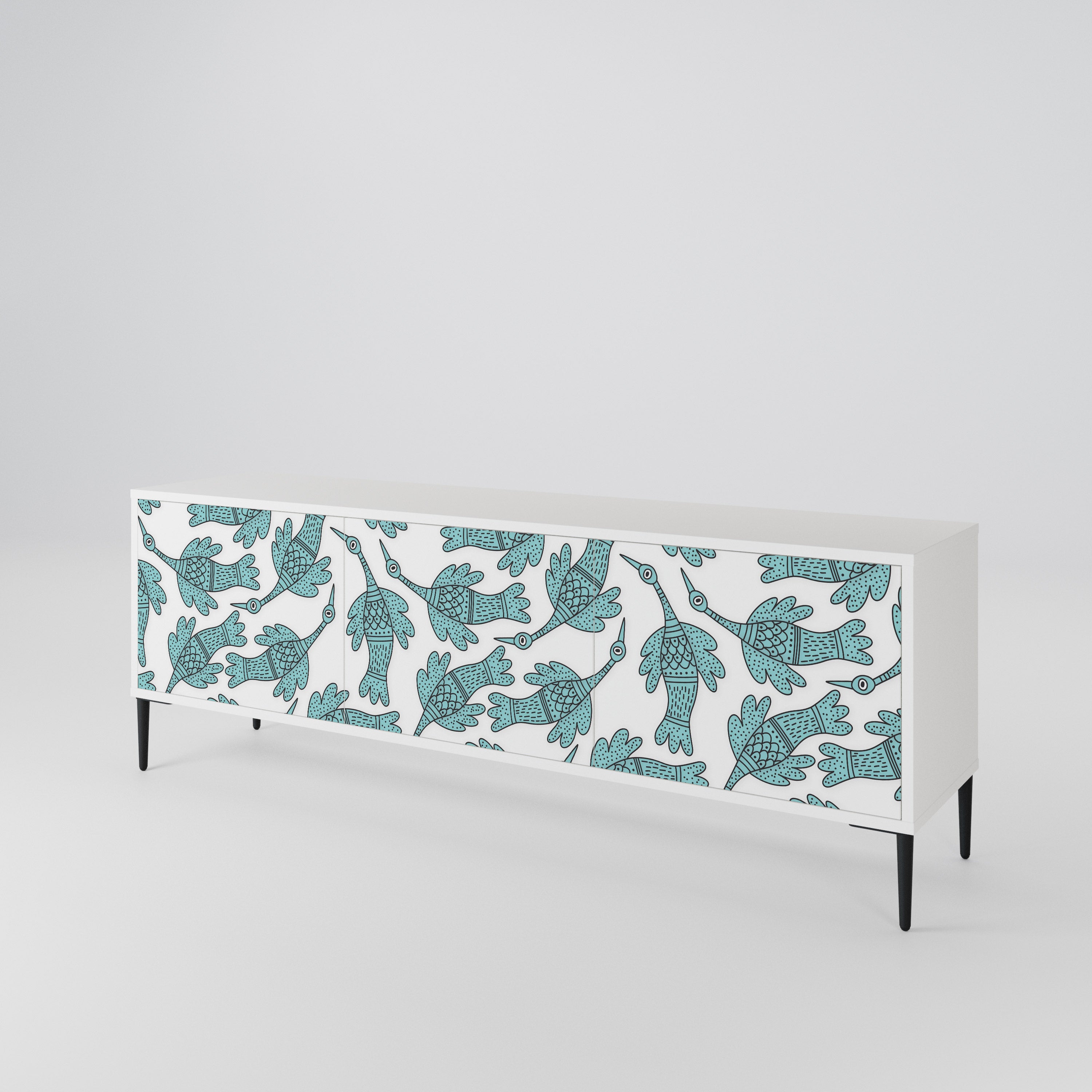 WATERSPOUT SONGIBIRD Mueble de TV de 3 Puertas