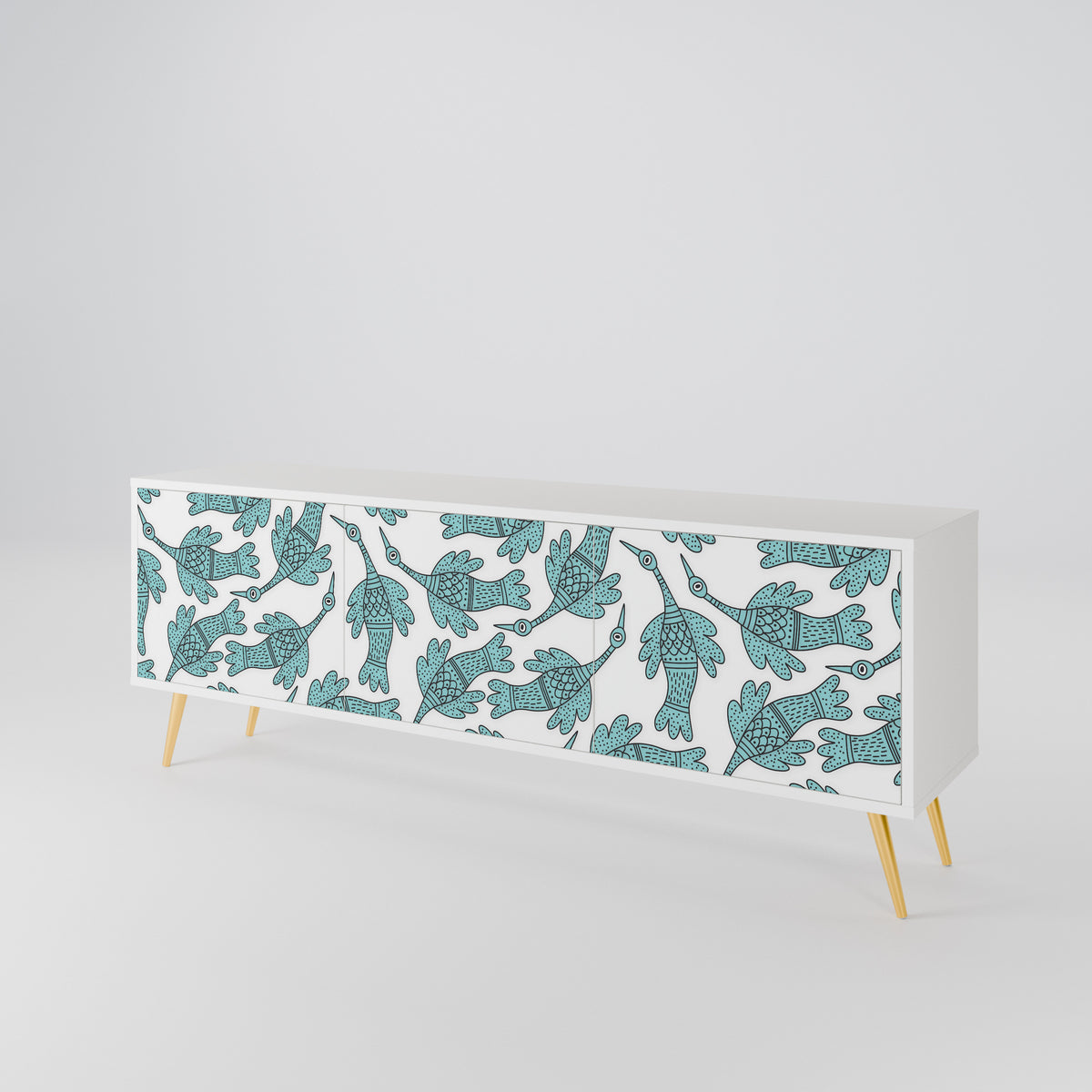 WATERSPOUT SONGIBIRD Mueble de TV de 3 Puertas
