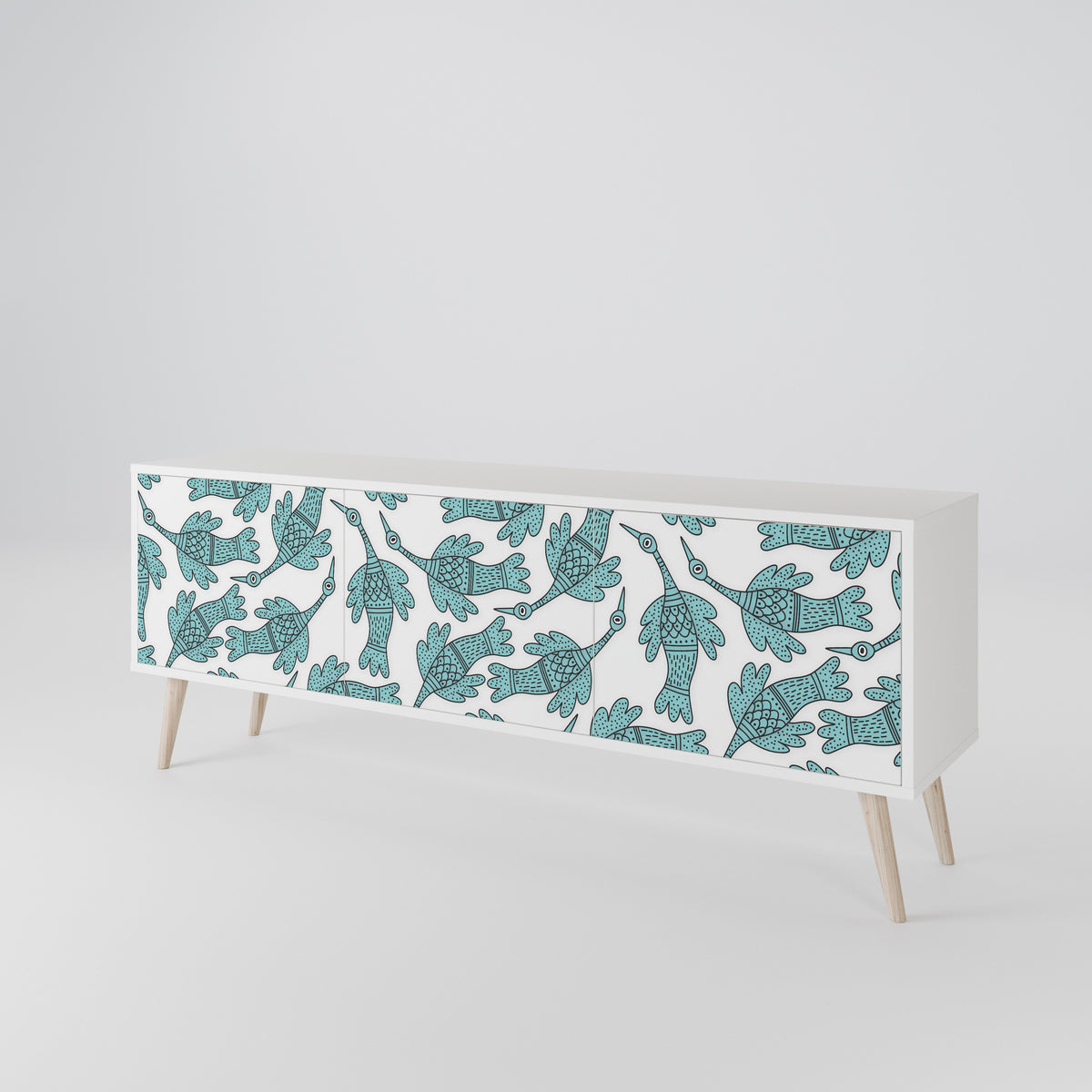 WATERSPOUT SONGIBIRD Mueble de TV de 3 Puertas