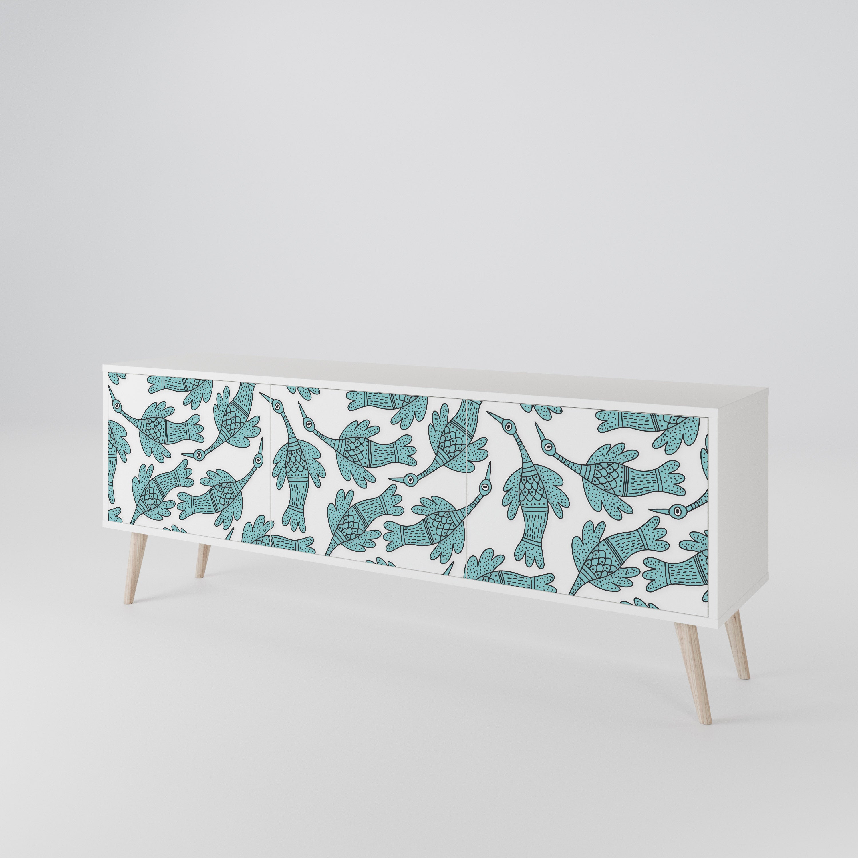 WATERSPOUT SONGIBIRD Mueble de TV de 3 Puertas