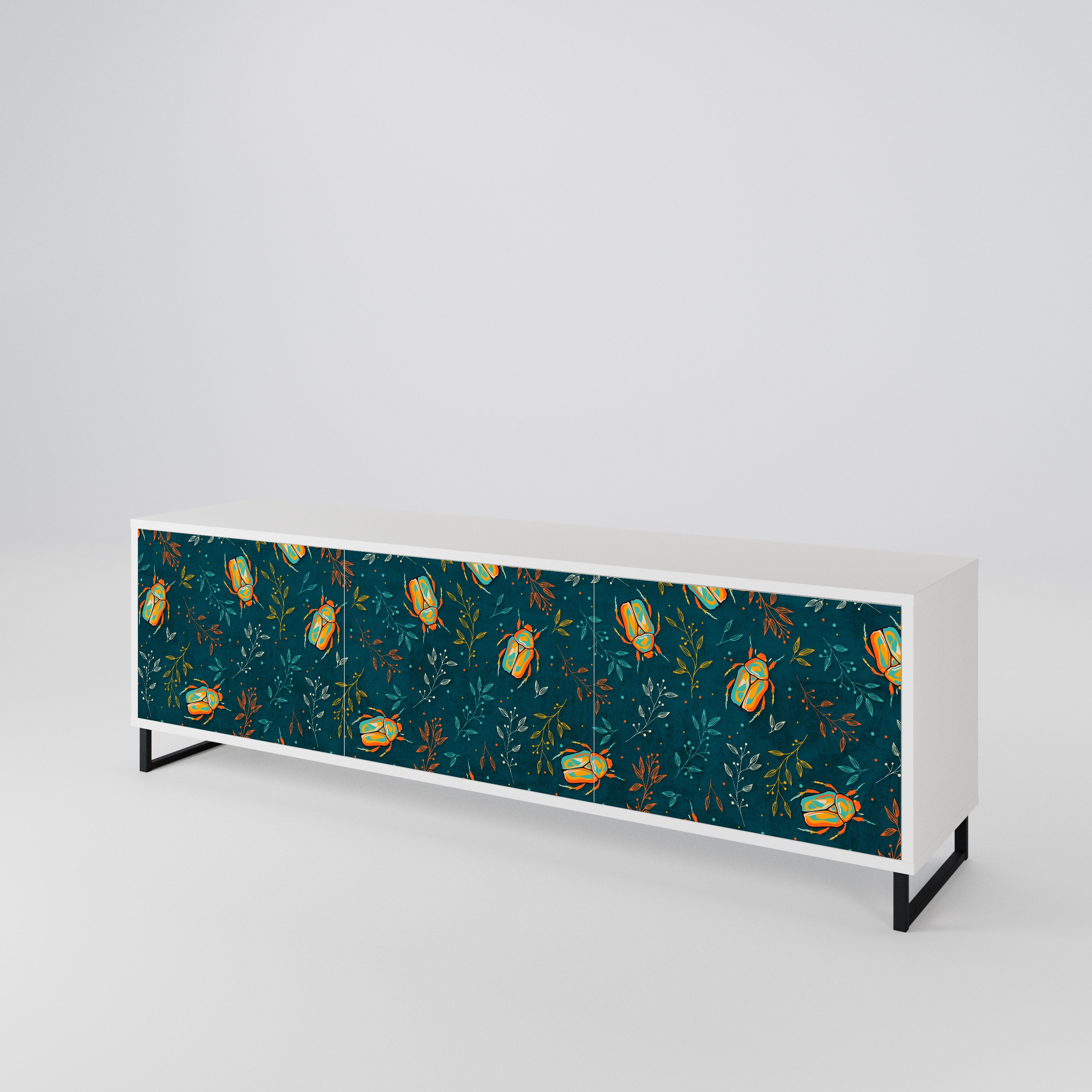 AUTUMN INSECTS Mueble de TV de 3 Puertas