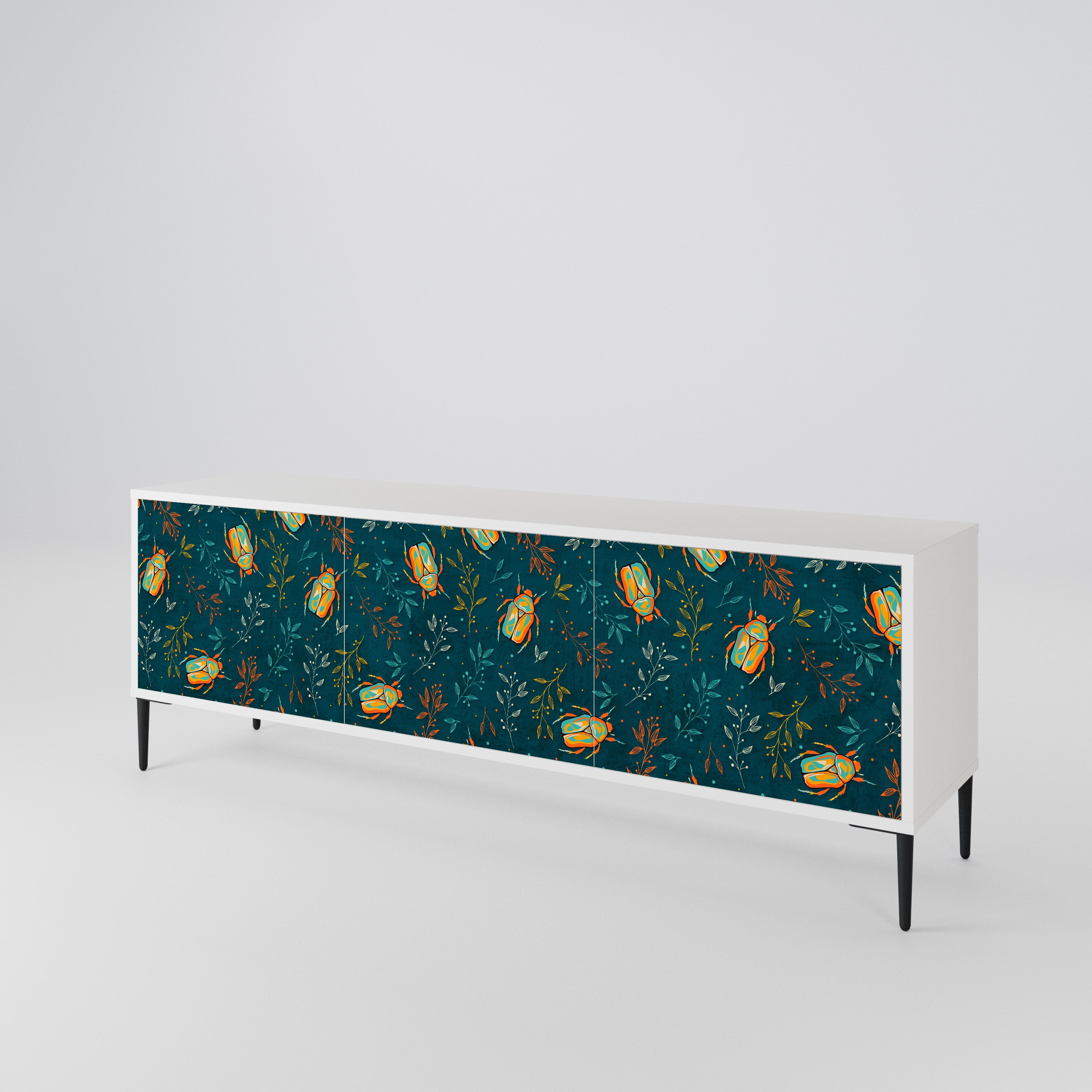 AUTUMN INSECTS Mueble de TV de 3 Puertas