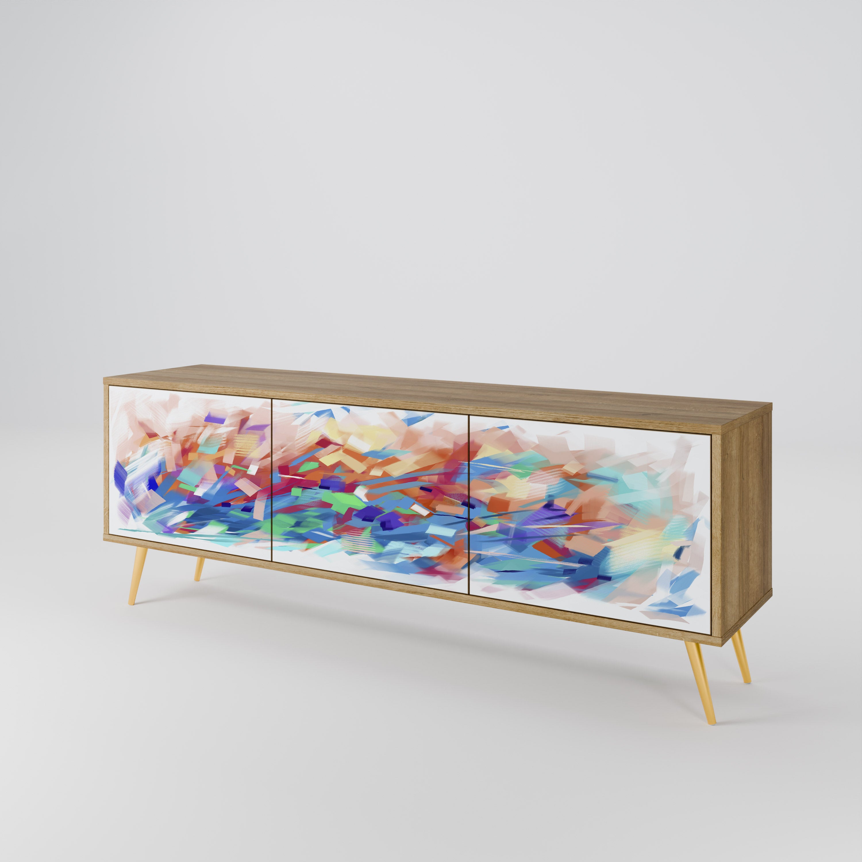 FINESSE MASH-UP Mueble de TV de 3 Puertas