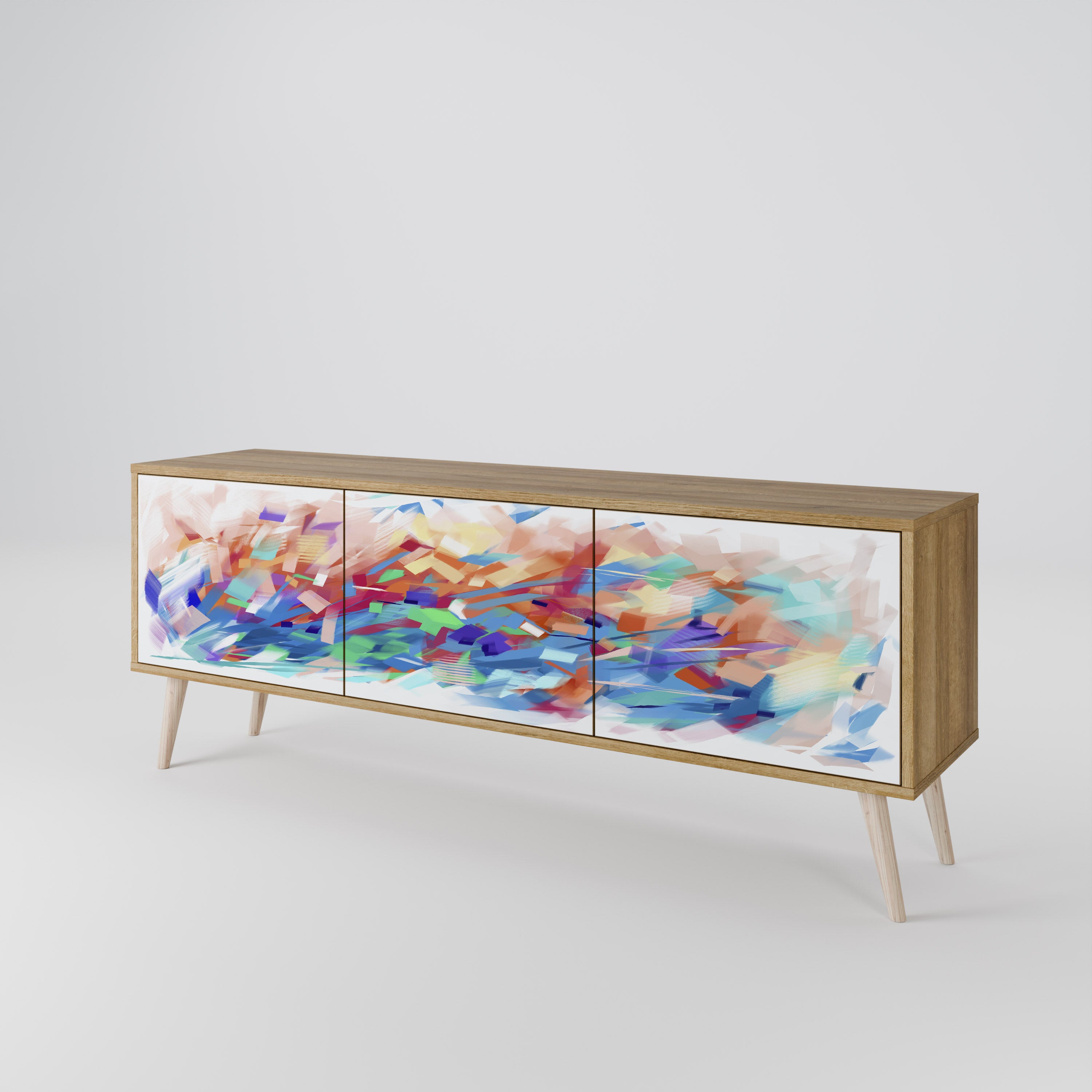 FINESSE MASH-UP Mueble de TV de 3 Puertas