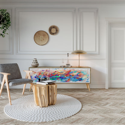 FINESSE MASH-UP Mueble de TV de 3 Puertas