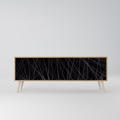SHIMMER SPIDERGRAM Mueble de TV de 3 Puertas