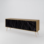 SHIMMER SPIDERGRAM 3-Door TV Cabinet