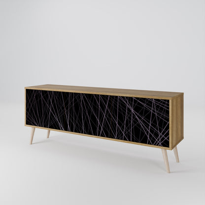 SHIMMER SPIDERGRAM Mueble de TV de 3 Puertas