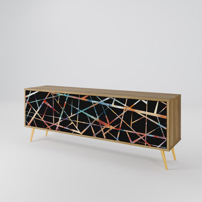 POLYGON VERVE Mueble de TV de 3 Puertas