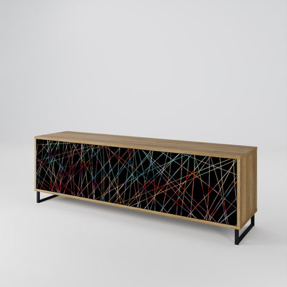 LUMINOUS SNARE Mueble de TV de 3 Puertas