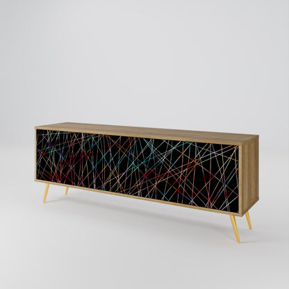 LUMINOUS SNARE Mueble de TV de 3 Puertas