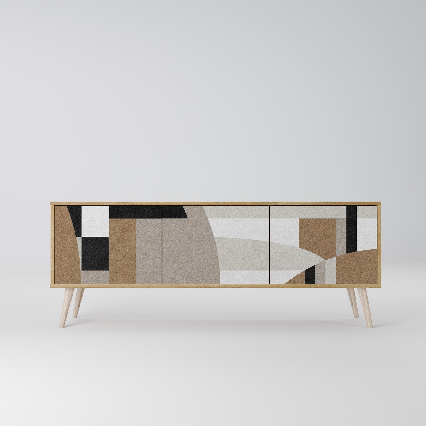 DELICATE MEMENTO Mueble de TV de 3 Puertas