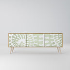 HELIX DANCE Mueble de TV de 3 Puertas en Efecto Roble