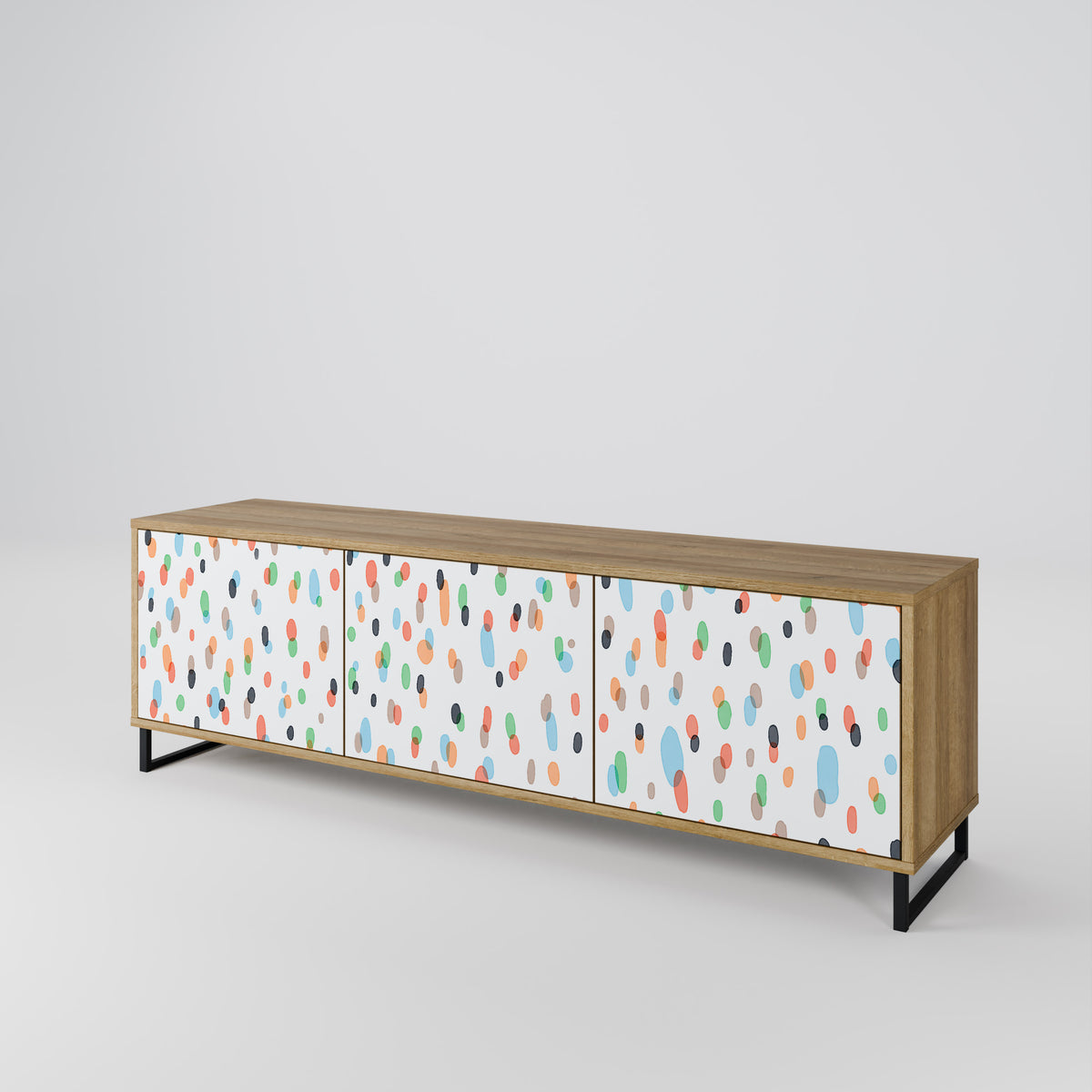 ENERGETIC SPOTS Mueble de TV de 3 Puertas