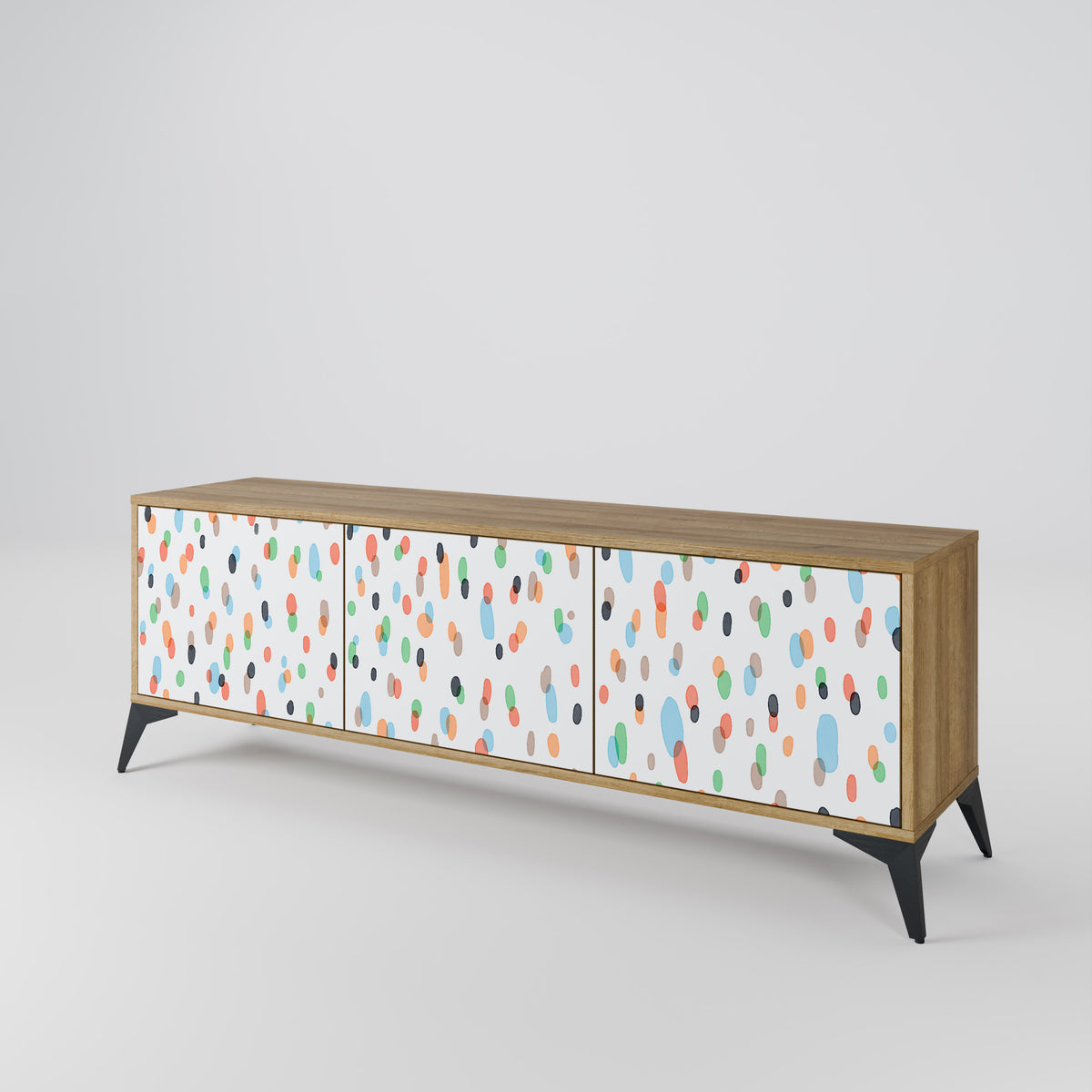 ENERGETIC SPOTS Mueble de TV de 3 Puertas