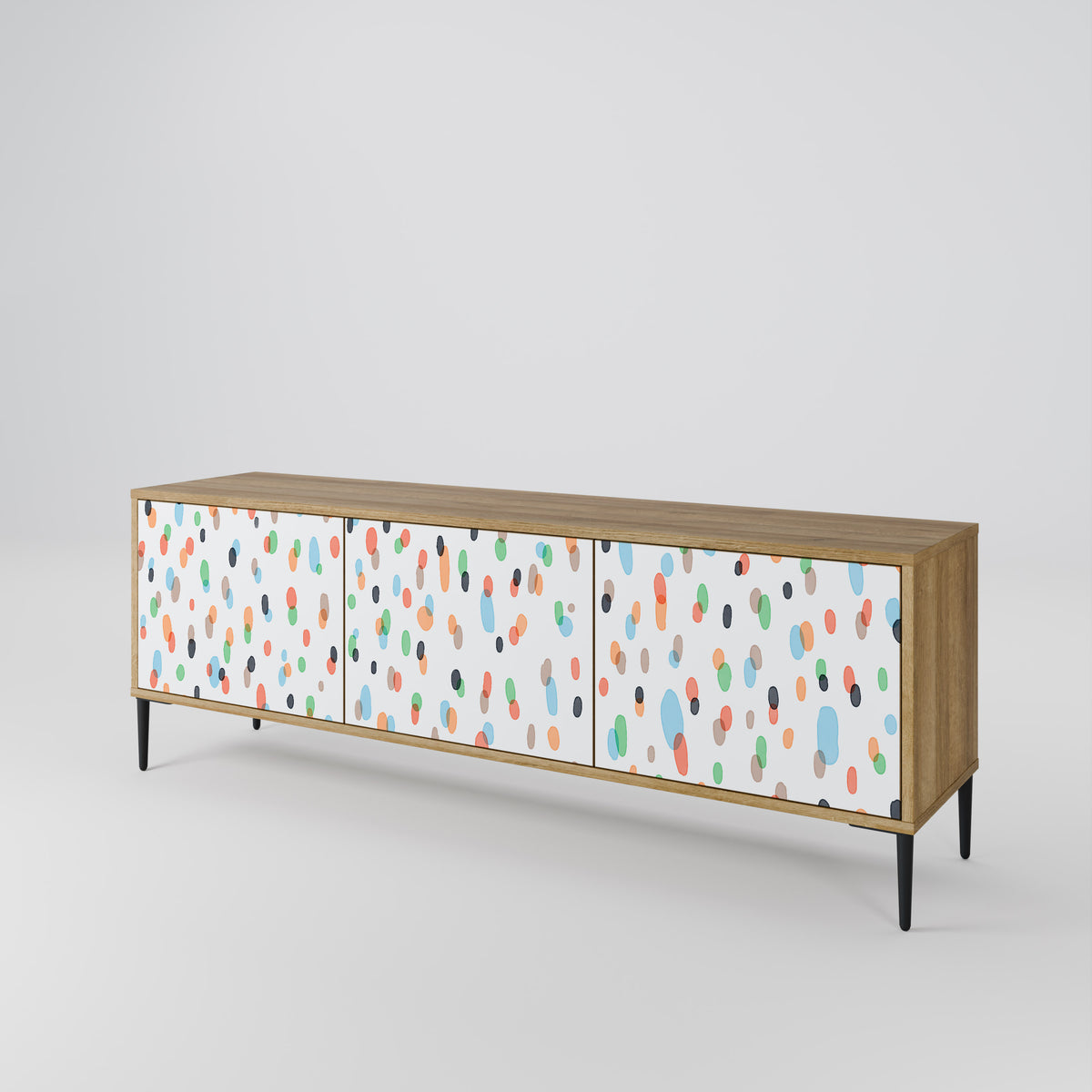 ENERGETIC SPOTS Mueble de TV de 3 Puertas