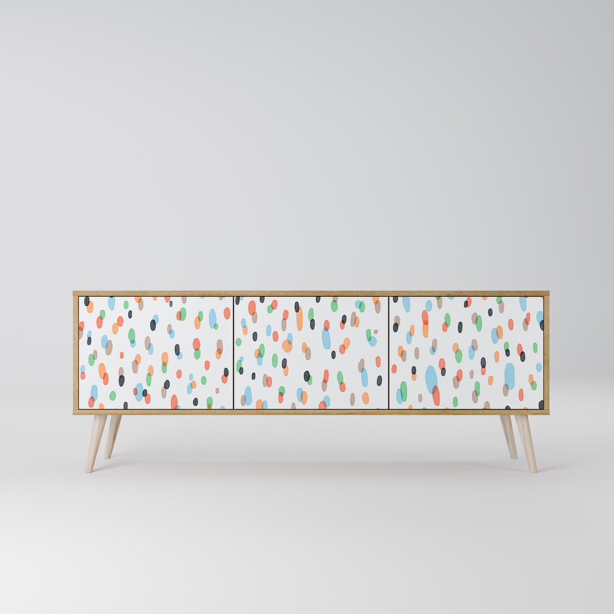 ENERGETIC SPOTS Mueble de TV de 3 Puertas