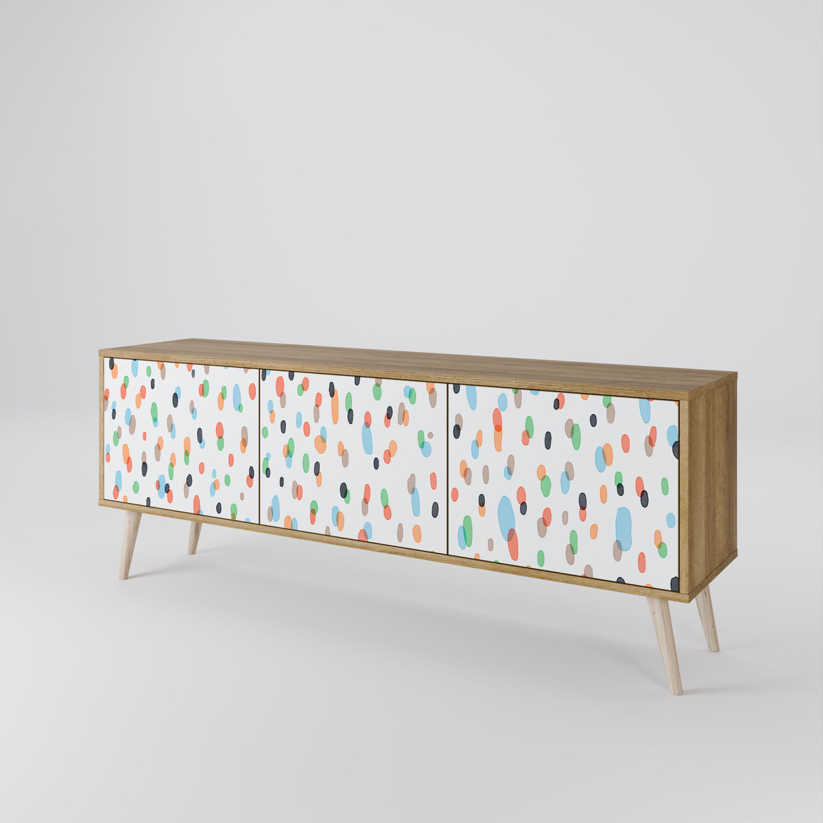ENERGETIC SPOTS Mueble de TV de 3 Puertas