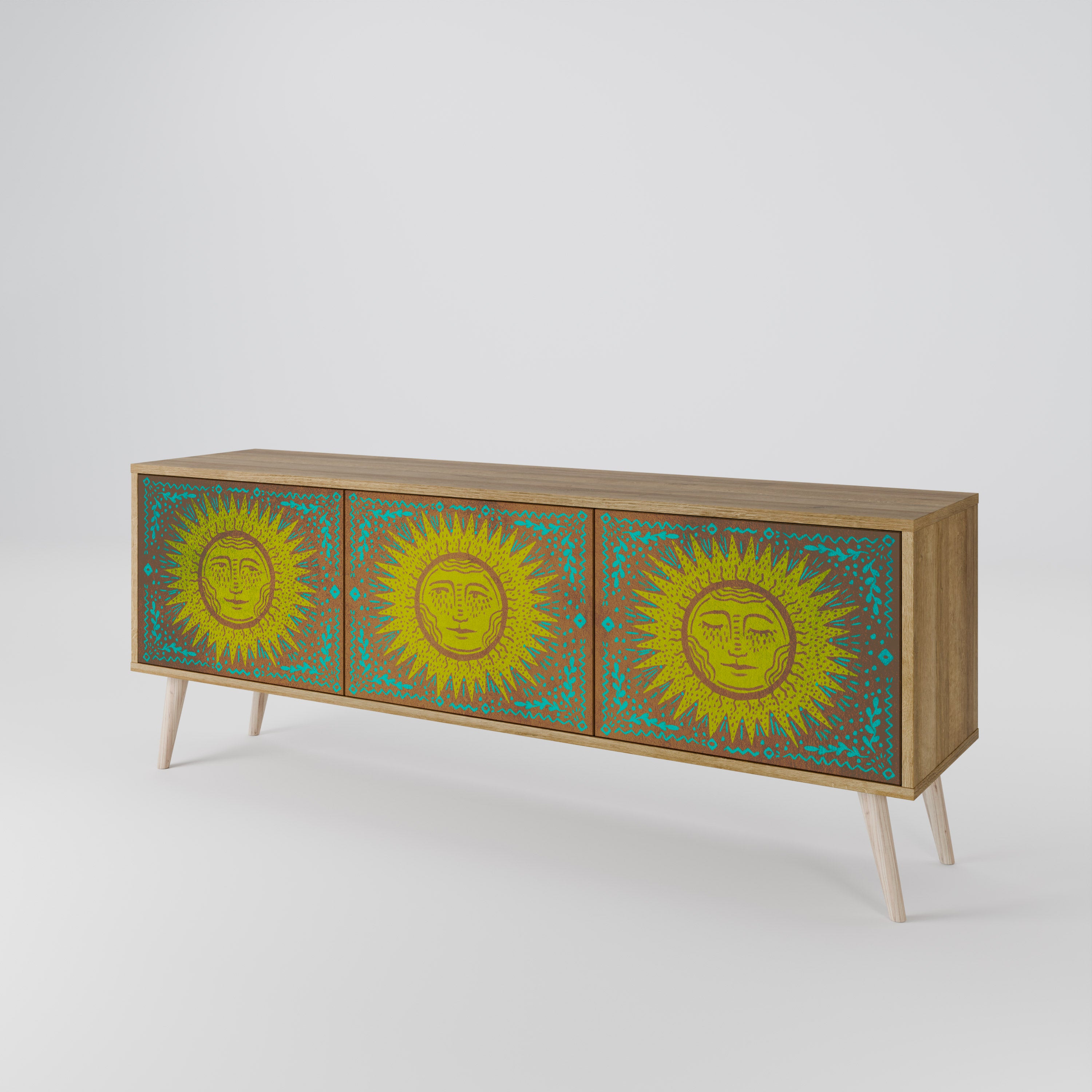 SUNSHINE EULOGY 3-Door TV Cabinet