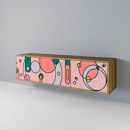 GOSSAMER ECHOES Mueble de TV de 3 Puertas