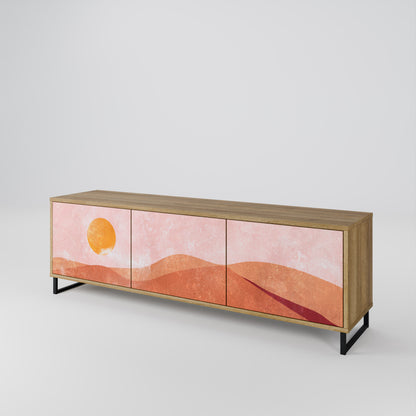 LUMINOUS SUNLIGHT Mueble de TV de 3 Puertas