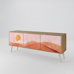 LUMINOUS SUNLIGHT Mueble de TV de 3 Puertas