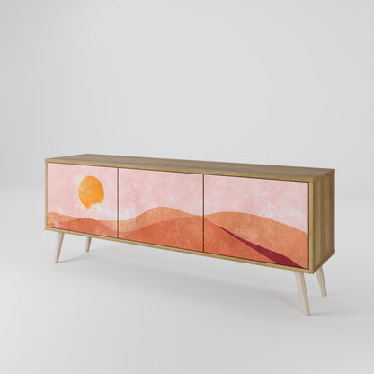 LUMINOUS SUNLIGHT Mueble de TV de 3 Puertas
