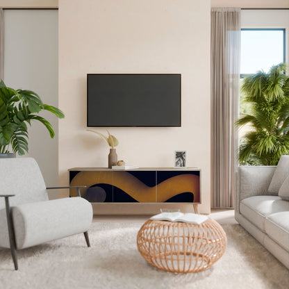 HOLLOW TIME Mueble de TV de 3 Puertas