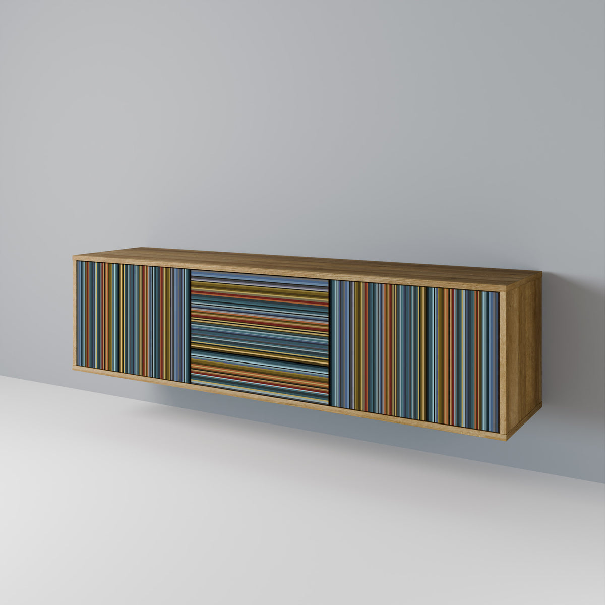 LINEOUT SPECTRUM Mueble de TV de 3 Puertas
