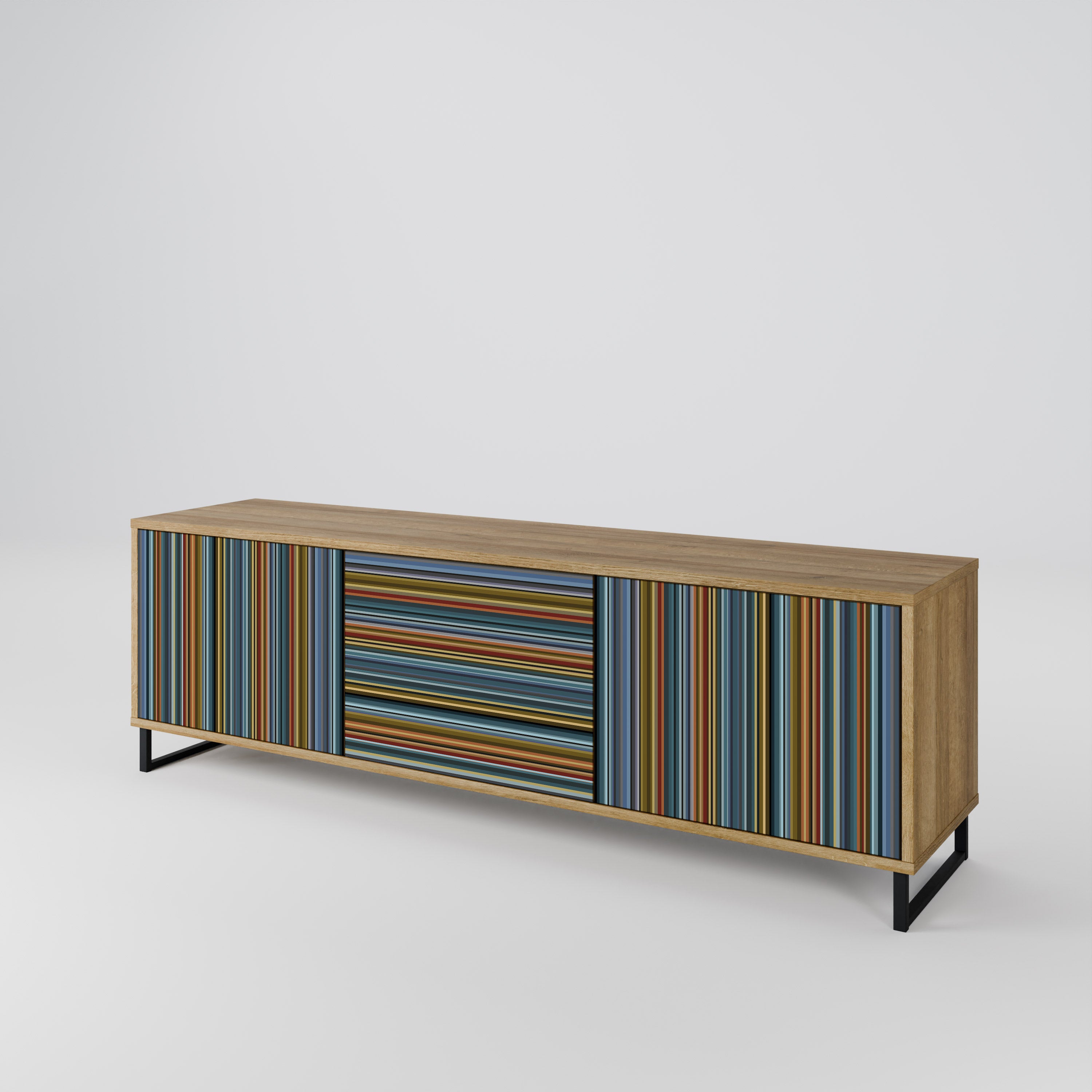 LINEOUT SPECTRUM 3-Door TV Cabinet