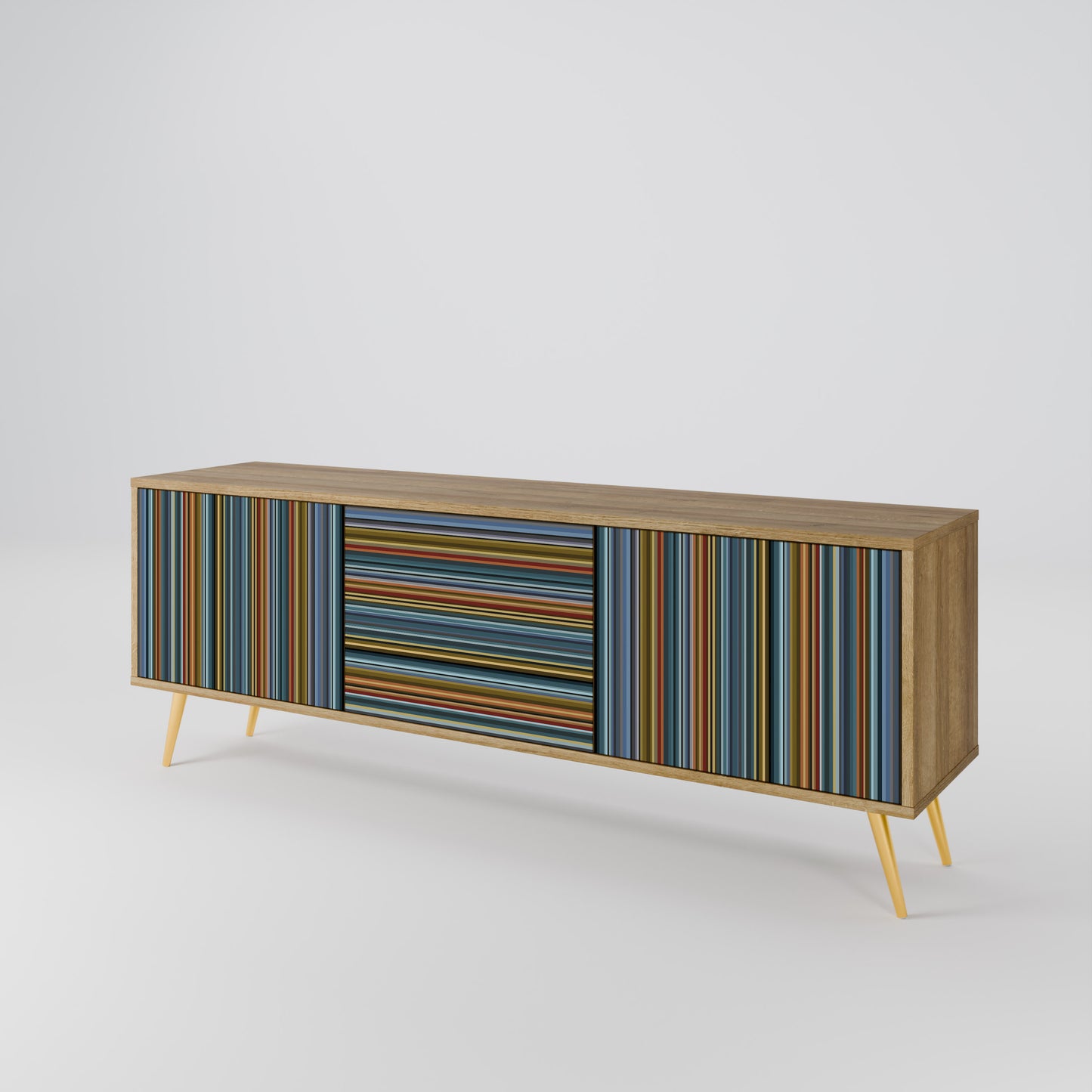 LINEOUT SPECTRUM Mueble de TV de 3 Puertas