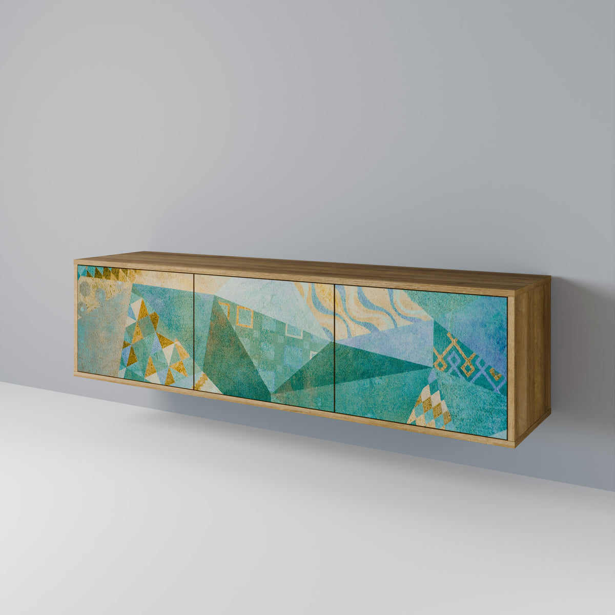 SPECTRUM SPLENDOR Mueble de TV de 3 Puertas