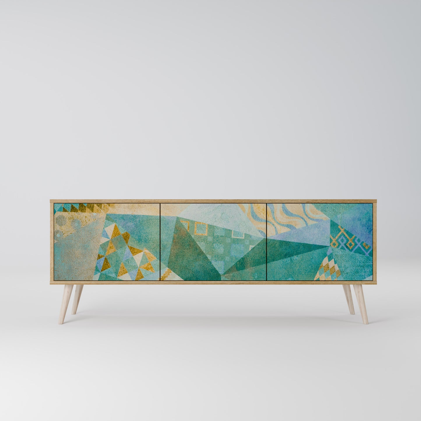 SPECTRUM SPLENDOR Mueble de TV de 3 Puertas