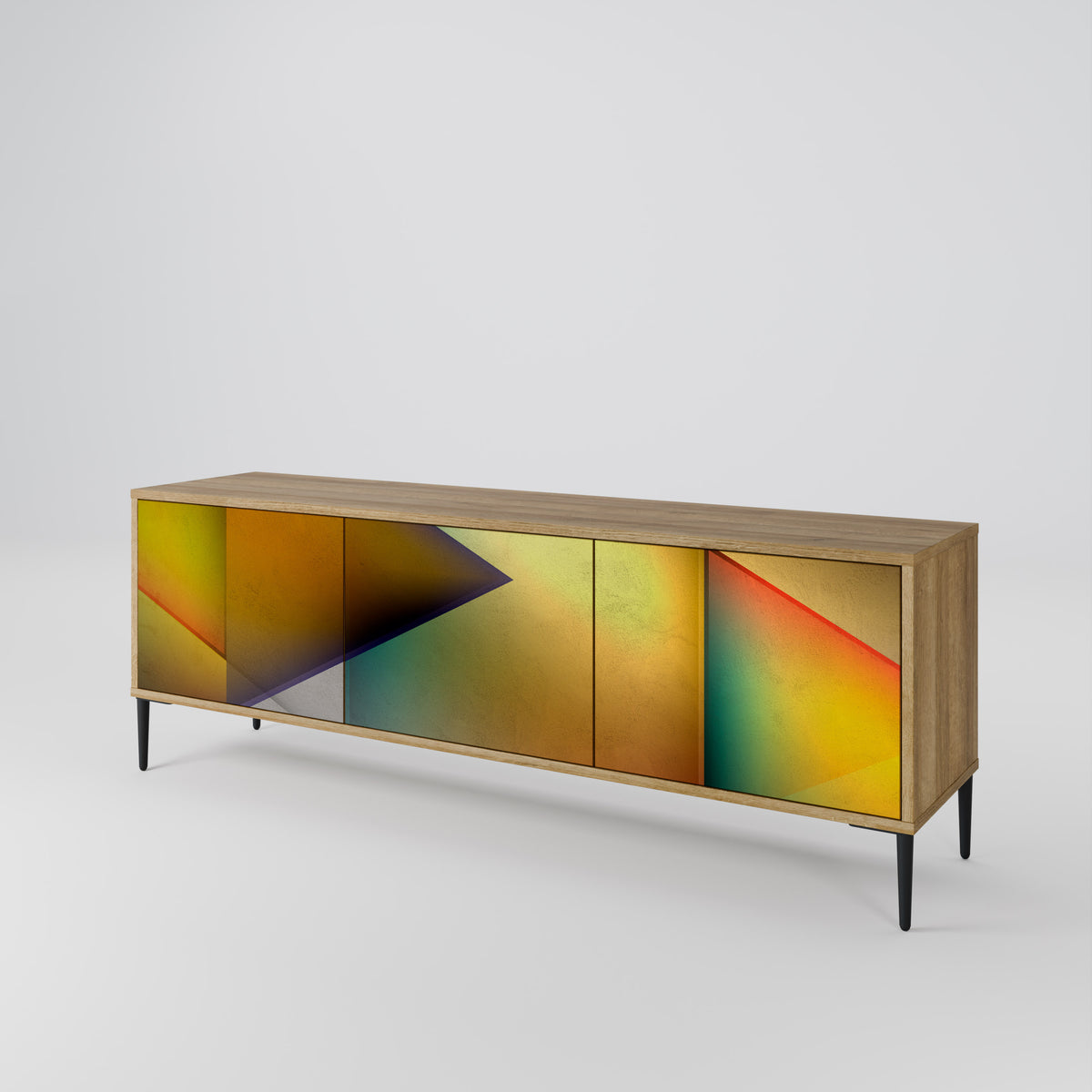 PIERCING SHARPNESS Mueble de TV de 3 Puertas