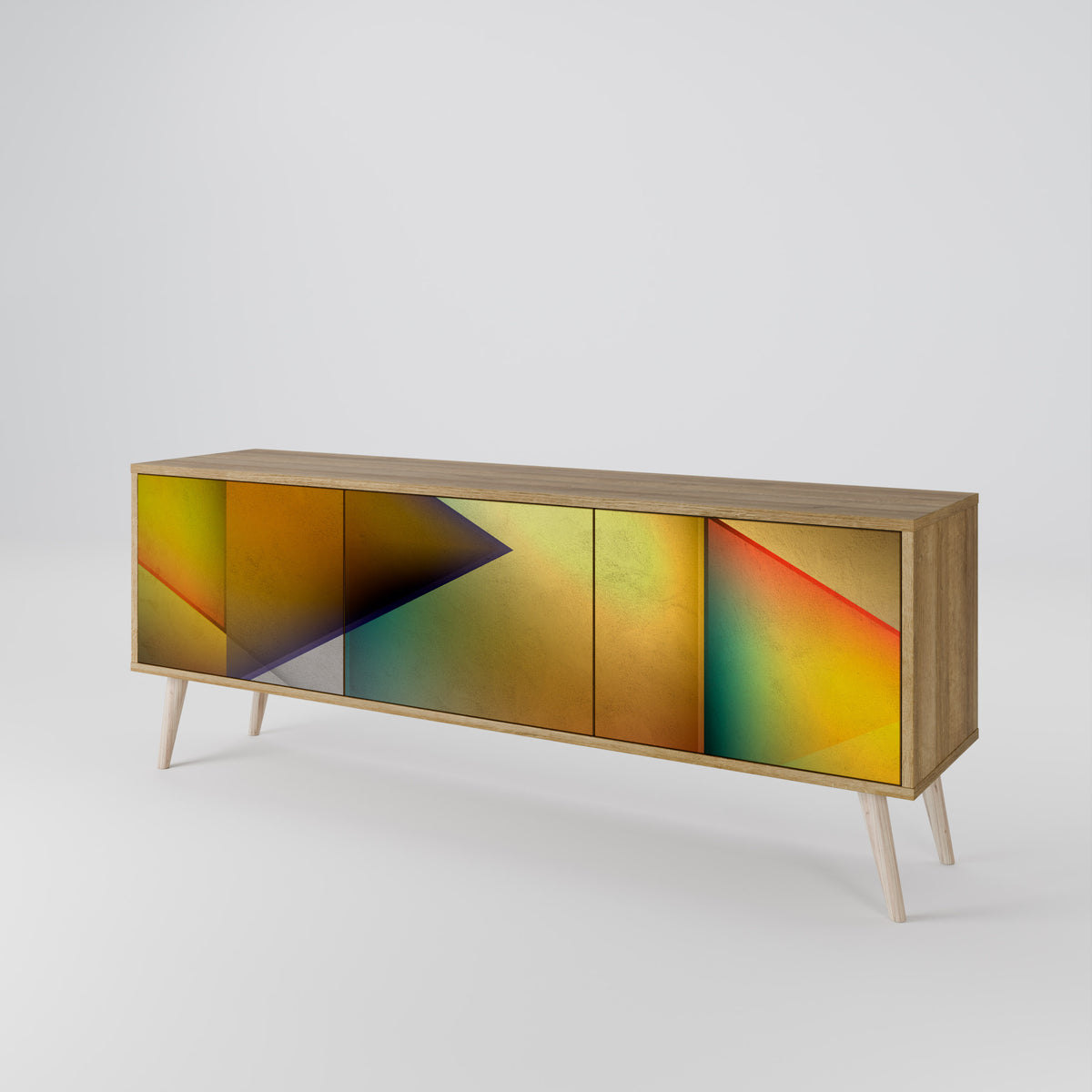 PIERCING SHARPNESS Mueble de TV de 3 Puertas