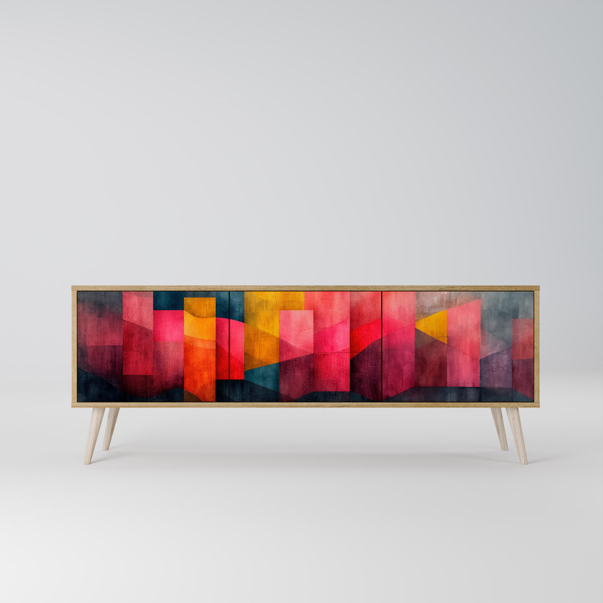 COLORFUL SOUNDS Mueble de TV de 3 Puertas
