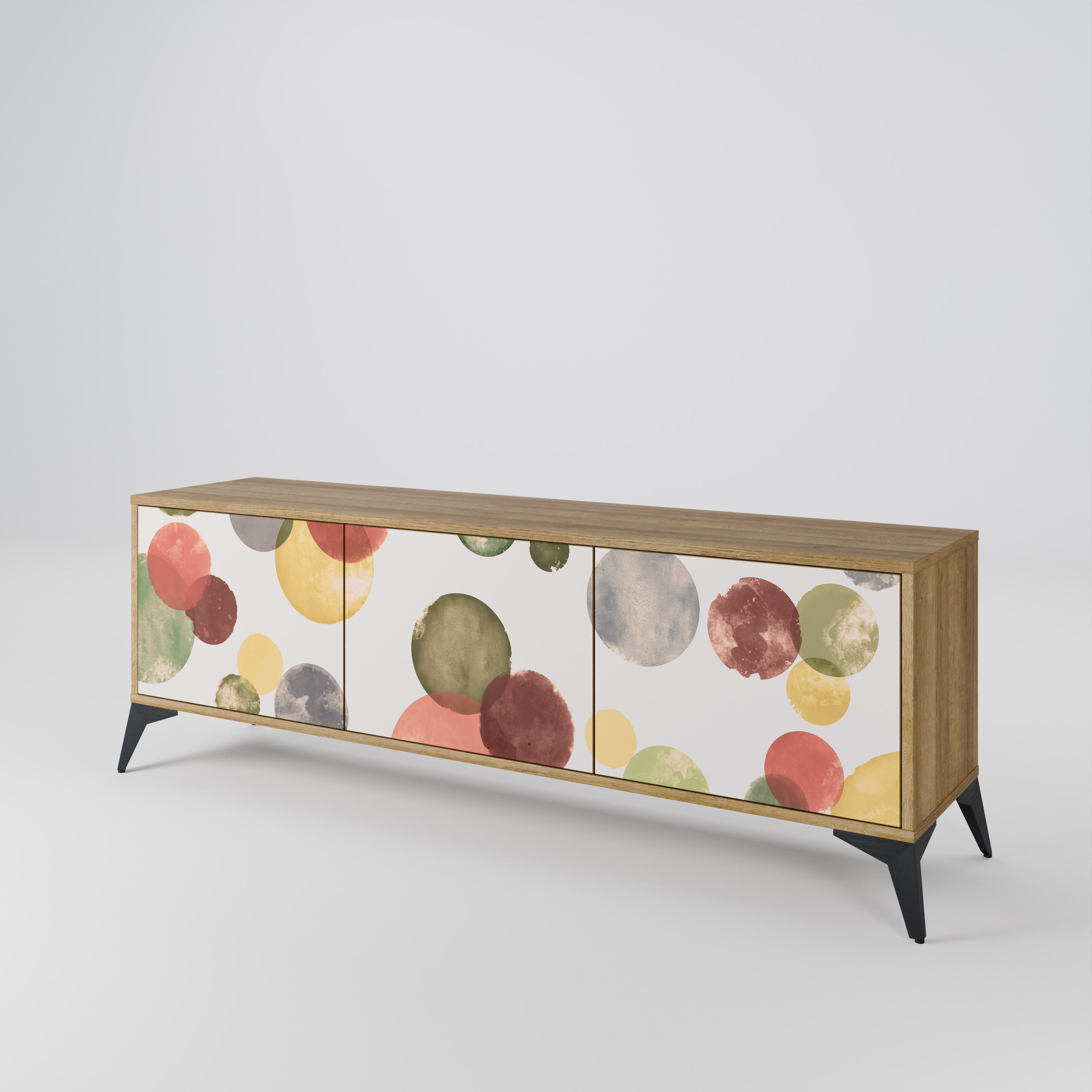 FLEETING HAPPINESS Mueble de TV de 3 Puertas