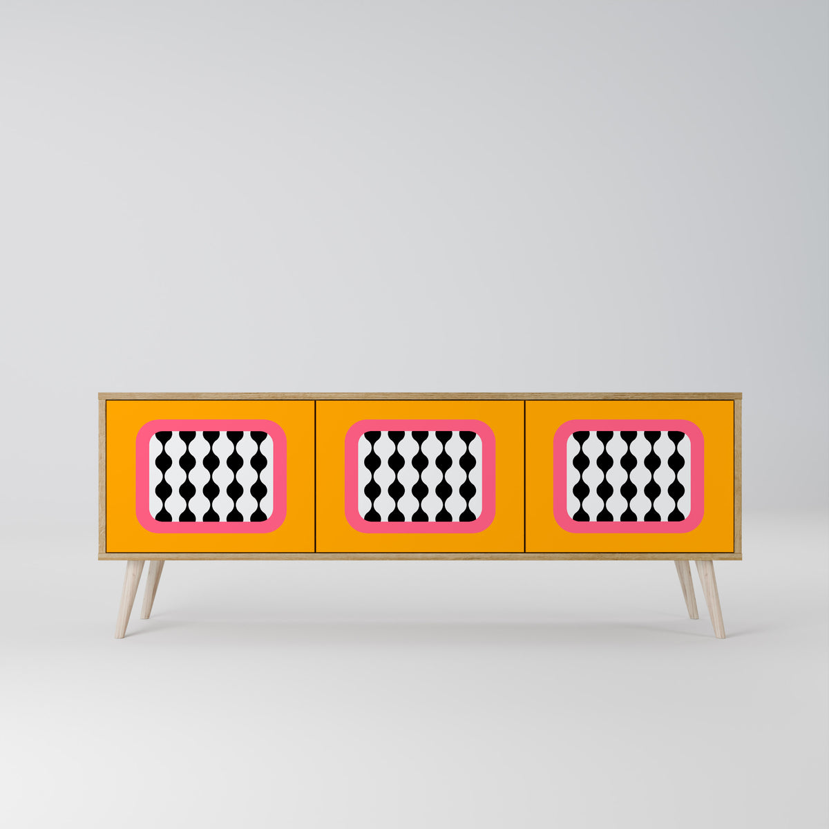 TEARS IN HEAVEN Mueble de TV de 3 Puertas
