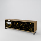 STELLAR CONSTELLATIONS 3-Door TV Stand in Oak Effect