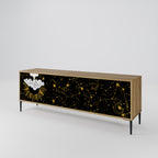 STELLAR CONSTELLATIONS 3-Door TV Stand in Oak Effect