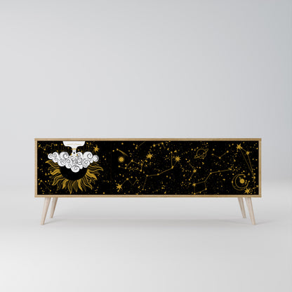 STELLAR CONSTELLATIONS Mueble de TV de 3 Puertas